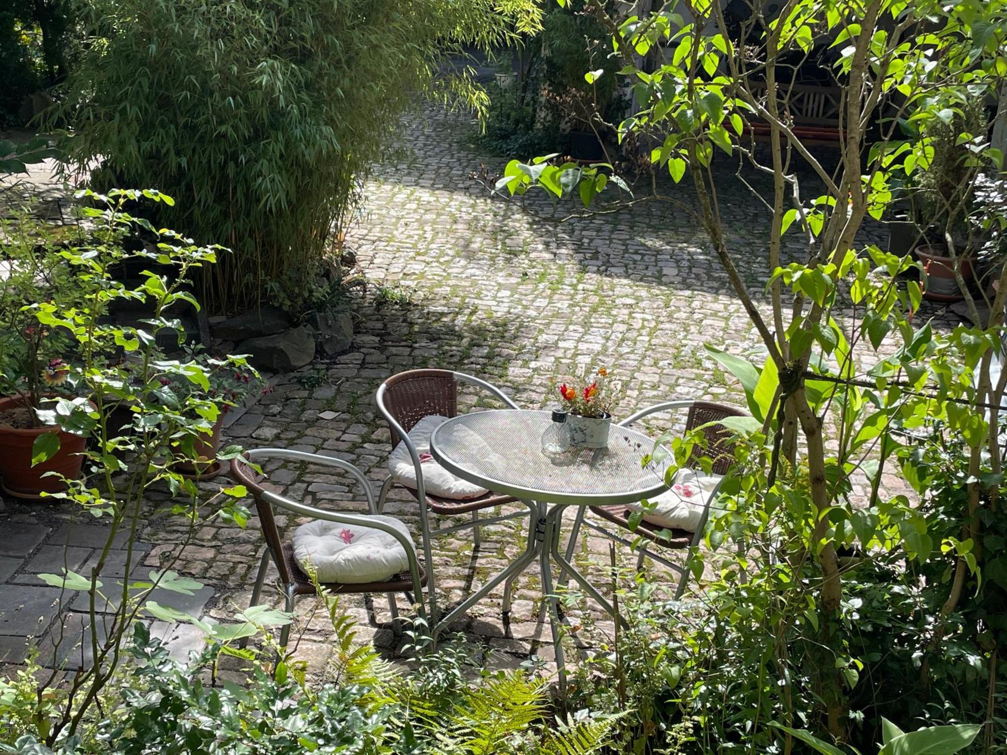 Ferienwohnung "El Patio" Am Donnersberg Dannenfels Exterior foto